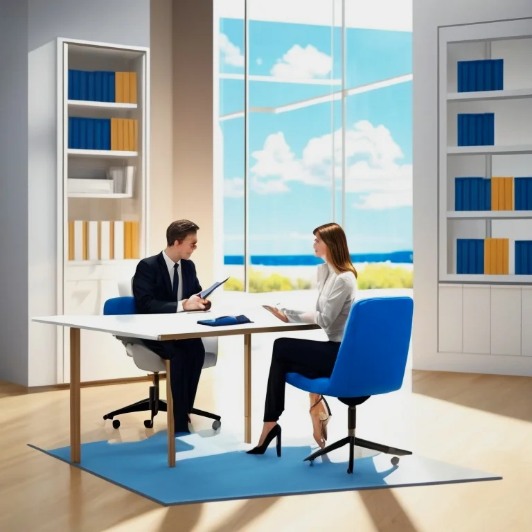 Lawyers reviewing real estate documents